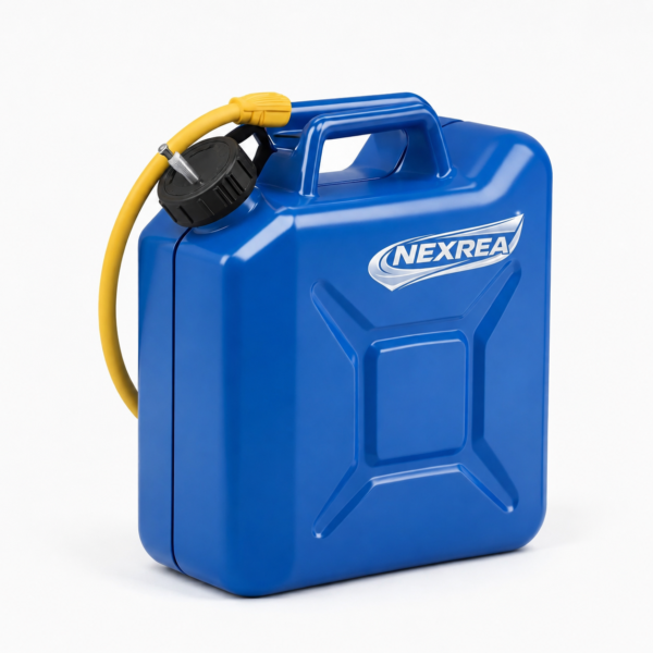 NEXERA EM5GC 5-Litres Portable Fuel Can with Flexible Pour Spout