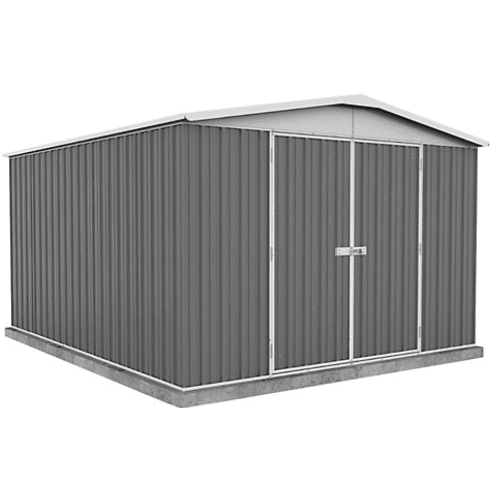 nex-product-225-image-1 VEIKOUS 10 ft. W x 12 ft. D Outdoor Metal Storage Shed in Gray (120 sq. ft.) - Image 1