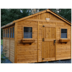 Cedar Sunshed Garden Shed | 12×12