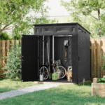 Suncast 6-ft x 5-ft Resin Shed Lean-to Resin Storage Shed (Floor Included) - Image 3