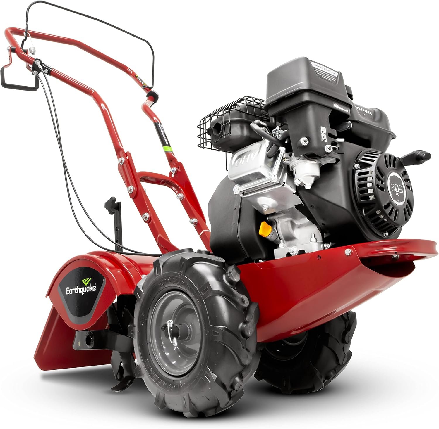 p28-i0.jpg EARTHQUAKE Victory Rear Tine Tiller 209cc 4-Cycle Viper Engine Model 39381 Red/Black - Image 1