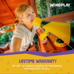 Woodplay Tiger Tower Combo A – Premium Wooden Swing Set for Endless Backyard Fun - Image 8
