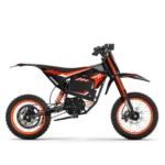 X1 Spark Electric Dirt Bike, 4500W Peak up to 60 Miles, 50MPH, 60V 28.8Ah Battery E-Bike, 14″/12″ Fat Tire Electric Motorcycle for Mountain off-Road Adults, E-Mountain Bike, Comply with UL2849 by SGS - Image 2