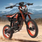 X1 Spark Electric Dirt Bike, 4500W Peak up to 60 Miles, 50MPH, 60V 28.8Ah Battery E-Bike, 14″/12″ Fat Tire Electric Motorcycle for Mountain off-Road Adults, E-Mountain Bike, Comply with UL2849 by SGS - Image 3