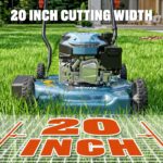 Senix 20″ 144cc 4-Cycle Gas Push Lawn Mower with Side Discharge LSPG-L4 - Image 3
